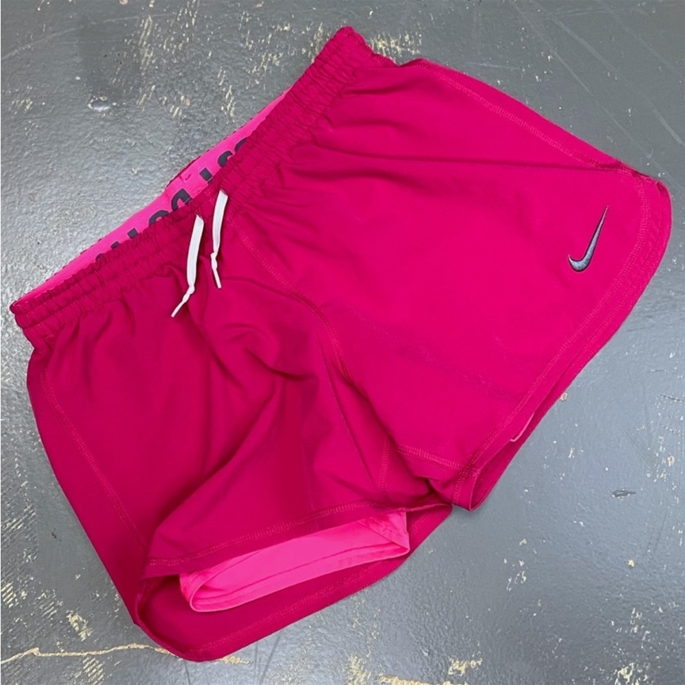 Pink Nike shorts